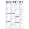 Sweetzer & Orange FastCheck Grocery List Magnet Pad for Fridge. 6x9” Magnetic Notepad with Printed Shopping List Items and Blank Grocery Shopping Spaces. 60 Page Notepad Weekly Planner
