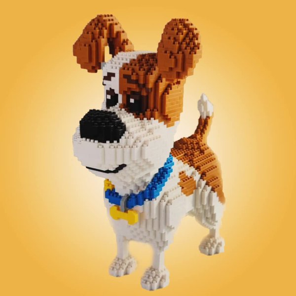 Ulanlan Adult Building Sets, Building Blocks Pets, Micro Bricks Dog Animal Building Toy Bricks Dog for Kids 10,11, 12, 13, 14, Teens or Adult, 2100 Pieces
