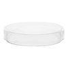 EISCO Petri Dish, 3.15" (80mm) - Beaded Edges Easy to Sterilize for Repeated Use Borosilicate Glass- Eisco Labs