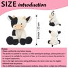 zhidiloveyou 9" Cow Stuffed Animals Plush Soft Stuffed Cow Toy for Kids Girls Boys