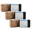 Shea Radiance African Black Soap Bar 3 Pack | Unscented