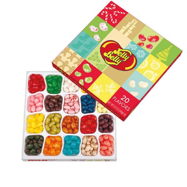 Jelly Belly 20-Flavor Christmas Gift Box