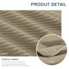 Hokway Stretch Couch Cushion Slipcovers Reversible Cushion Replacement Slipcovers Sofa Cushion Covers(Sand,3)