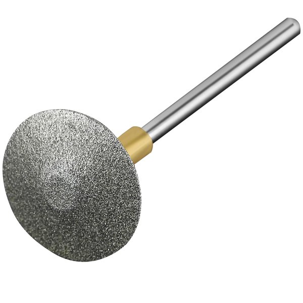 C12rtive Pedicure Drill Bit, Diamond Carbide Foot Nail Drill Bit,Stainless Steel Professional Pedicure Foot Calluses Sanding Polishing Bits for Cracked Skin Callus Removal for Home Salon & DIY(Medium)