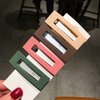 2Pcs Yellow Fashion Styling Hair Clips for Women and GirlsWoman Matte Candy Color Square Buckle Bangs Hairpin Hair Clip Barrette Hair Clips