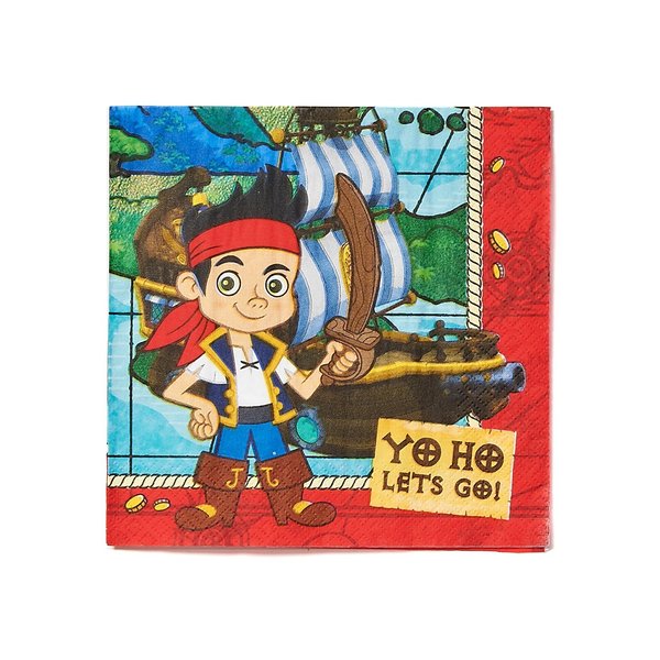 American Greetings Jake and the Neverland Pirates Party Supplies, Paper Lunch Napkins (16-Count)