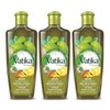 Dabur Vatika Naturals Enriched Hair Oil - Natural Moisturizing, Strengthening & Hair Oil for Healthy Scalp, Nourishing Hair Oil for Soft, Manageable, and Silky Hair From Root to Tip (Olive, Pack of 3)