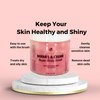 Omorose Natural Products Berries & Creme Sugar Body Scrub- Moisturizing, Skin Softening Body Exfoliating, Gentle, Vegan, 6 oz