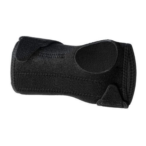 MUELLER Sports Medicine Reversible Wrist Brace with Splint, for Men and Women, Black, One Size