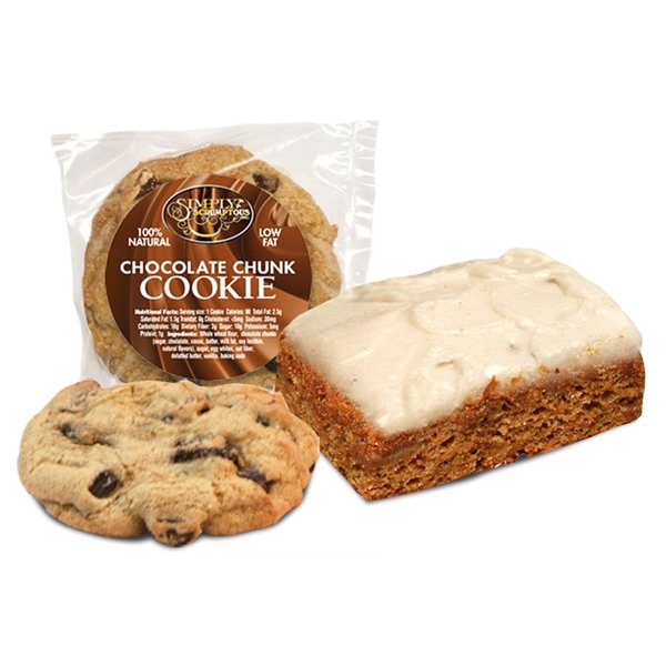 Simply Scrumptous Fat Free Carrot Cake and Low Fat Cookie