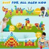 W WISE BLOCK Magnetic Tiles, 32PCS Mini Magnetic Blocks, STEM Travel Magnetic Building Blocks Sets, Construction Magnets Tiles Toys for Boys Girls Kids Toddlers Ages 3 4 5 6 7 8+ Year Old