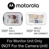 for Motorola Baby Monitor Charger (Handheld Screen Only) MBP33S MBP36S MBP36XL MBP38S MBP41S MBP43S MBP843 MBP853 MBP854 MBP855 Connect Not for Camera