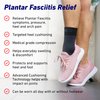 Neo G Plantar Fasciitis Compression Socks – Support for Plantar Fasciitis, Heel and Arch Pain, Silicone Heel Cushioning for Targeted Pain Relief – Class 1 Medical Device – 1 Pair - M