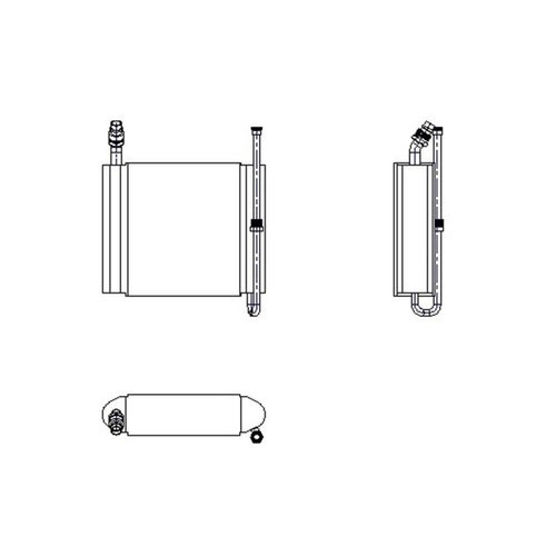 TYC 96013 Replacement Heater Core