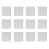 EISCO 12PK Streak Plates - for Testing Rocks & Specimens - Off-White Unglazed Porcelain - Great for Science Classrooms - Class Pack