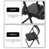 STOBOK 12pcs Mini Folding Chair Cell Phone Stand Holder Doll House Folding Chair Models Folding Chair Cradle for Desk