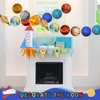 4 Pcs Space Planet Banner Solar System Planet Banner Space Party Decorations for First Trip Around The Sun Birthday Decorations Outer Space Room Decor