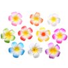 10 Pcs Hawaiian Plumeria Flower Hair Clips Beach Foam Flower Hair Clip Bohemia Hair Barrette Hairpins Hawaii Headpieces for Wedding Party 7cm