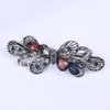 Ruihfas 4Pcs Vintage Hair Barrettes Retro French Barrette Crystal Rhinestone Butterfly Hair Clips Hair Styling Pins Accessories For Women Girls