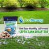 Septic Tank Treatment Packets | Enzyme Rapid Action Breaks Down Grease, Paper, Organic Solids - Controls Drain & Septic Odors - Eco Safe Sewage Backup Prevention (Pack of 6)