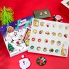 2024 Christmas Advent Countdown Calendar,Charm Bracelet DIY Making Kit 24 Days Surprise Gifts,Jewelry Making Supplies Beads for Teen Girls 4-12,Craft Toys Gifts Set with a Gift Box Gift