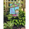 Flagology.com, PEANUTS®, PEANUTS® Sweet Tea & Sunshine Sally – Garden Flag 12.5" x 18", Outdoor Flag, Exclusive Premium Fabric, Officially Licensed PEANUTS®, Summer