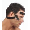 MUELLER Sports Medicine Face Guard, Nose Guard for Sports, Adjustable Face Mask with Foam Padding for Men and Women, One Size, Clear