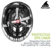 Rollerblade Skate Helmet, Unisex, Black Medium