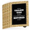 Big Dot of Happiness Happy Retirement - Retirement Party Thank You Cards (8 count)