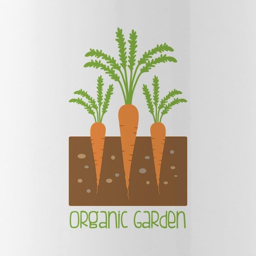 CafePress Organic Garden Water Bottle 1.0L (34 oz) Stainless Steel Water Bottle