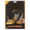 Royal Brush Gold Foil Engraving Art Kit 8"X10", Spotted, White