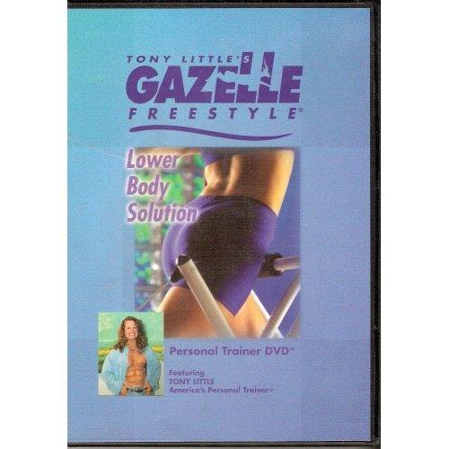 Tony Little's Gazelle Freestyle Lower Body Solution Personal Trainer DVD