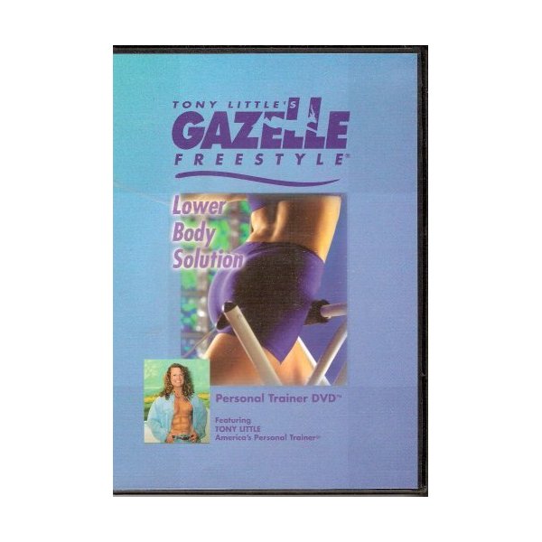 Tony Little's Gazelle Freestyle Lower Body Solution Personal Trainer DVD