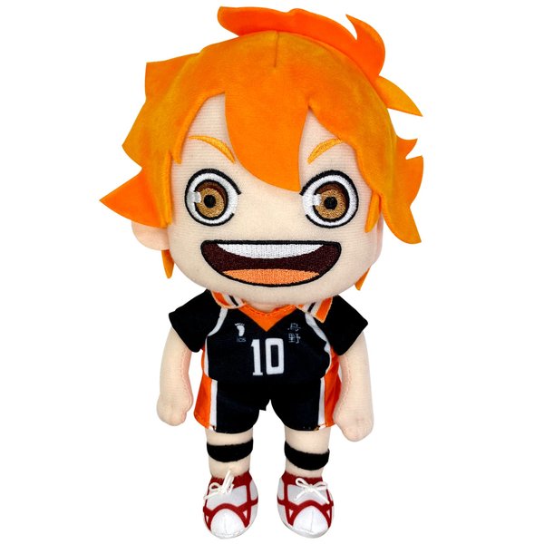 GE Animation Great Eastern 52940 Haikyuu!! Shoyo Hinata Stuffed Plush, 9", Multi-Colored