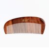 TAN MUJIANG Wooden Hair Comb Anti-static Handmade Apple Lacquer 2-11