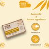 Ireya Ayurveda Turmeric Sandal Soap - 4oz - Soap Bar - Vegan - Handmade Soap - Moisturizing Soap - India.