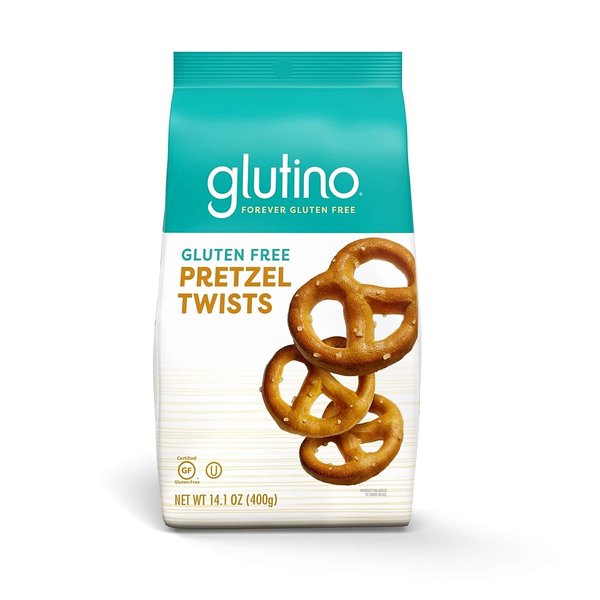 Glutino Gluten Free Pretzel Twists, Delicious Everyday Snack, Salted, 14.1 oz