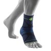 Bauerfeind Sports Ankle Support Dynamic - Ankle Compression Sleeve for Freedom of Movement - 3D AirKnit Fabric for Breathability - Premium Quality & Washable (M, Black)