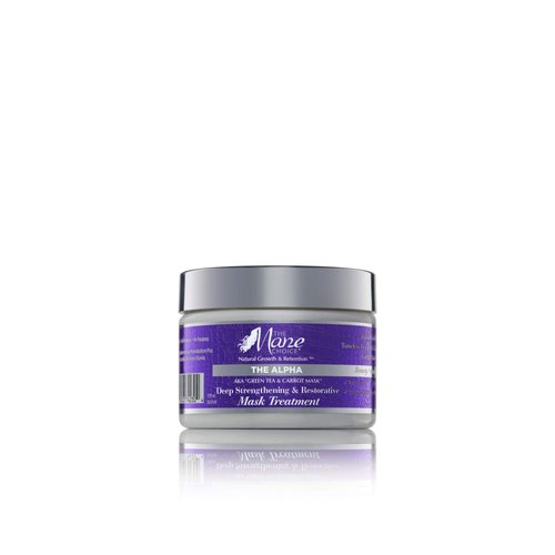 THE MANE CHOICE Green Tea & Carrot Deep Strengthening & Restorative Mask Treatment(8 Ounces / 230 Milliliters) - Hair Mask Infused With Vitamins, Nutrients & Biotin for Stronger Hair