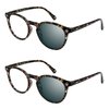 YEIN Gift Package 2 Pairs Of Bifocal Reading Glasses, Photochromic Gray Sunglasses, 0.00/+1.25 Magnification for Men/Women