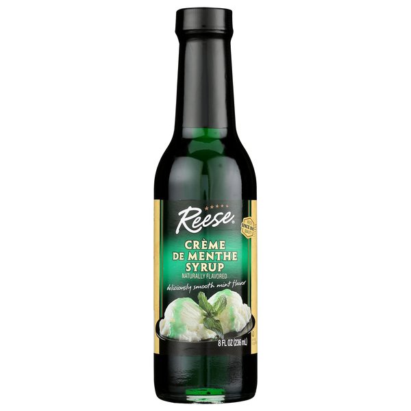 Reese Crème de Menthe Syrup - 8 Ounces (Pack of 1)