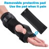 PKSTONE Wrist Brace with Removable pad for Carpal Tunnel,Night Wrist Sleep Support Brace, Fits Both Hands,Hand Support with Pressure strap for Arthritis, Tendonitis, Sprains,Wrist Pain