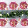 Horse Birthday Party Supplies-Complete Pack Horse Party Tableware Set Including Horse Party Plates Cups Napkins Straws Serves 16 for Girls Horse Birthday Baby Shower Decorations