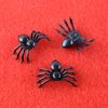 MYUBWTF 120 PCS Mini Fake Spider，Plastic Black Spider Toys, Simulated Insect Toys for Funny Prank Spider and Joke Halloween Party Supplies