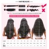 ADOIFAIR Human Hair Bundles Body Wave 24 inch Single Body Wave Bundle Hair Bundles Human Hair 12A Brazilian Human Hair Natural Black Bundle Hair Extensions