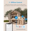 Meross Outdoor Dimmer Plug for String Lights, IP44 Smart Outlet Works with Alexa and Google Home, WiFi Light Dimmer with Voice & APP Remote Control, Schedule and Timer, for Dimmable LED, CFL, INC Bulb