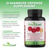 ForestLeaf D-Mannose Defense 1000mg - D Mannose with Cranberry, Hibiscus and Vitamin C - for Urinary Tract Health and Cleanse, Urinary Pain & Bladder Control - 60 Veggie Capsules