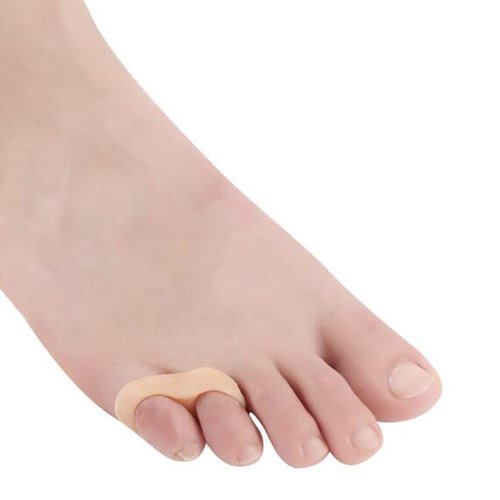 Yimanduo 10 Pcs Gel Little Toe Buddy Toe Corrector and Toe Straightener,Tailor's Bunion Pads Soft Gel Bunionette Pad Toe Protector Tailors Bunion Pain Relief
