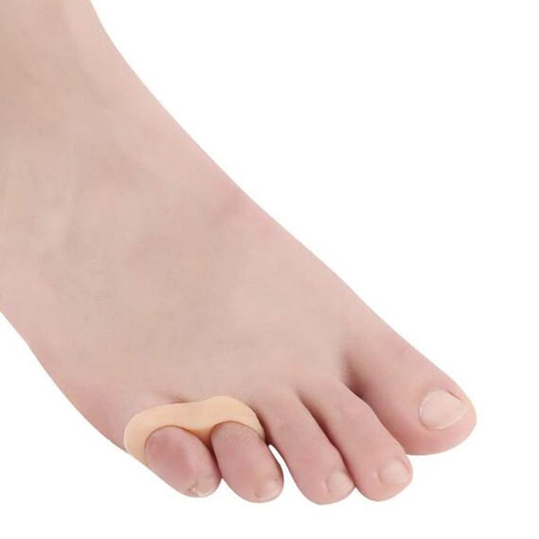 Yimanduo 10 Pcs Gel Little Toe Buddy Toe Corrector and Toe Straightener,Tailor's Bunion Pads Soft Gel Bunionette Pad Toe Protector Tailors Bunion Pain Relief