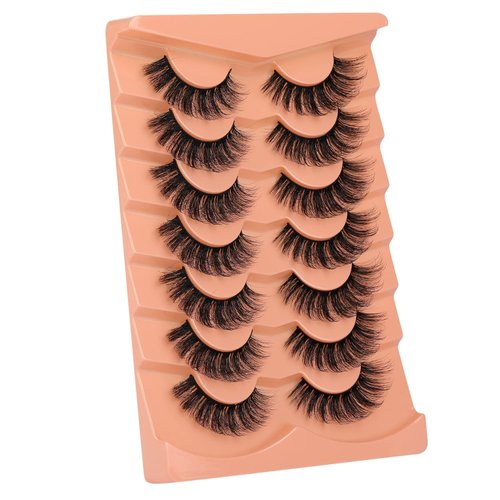 Generic Mink Lashes 18MM Fluffy, black